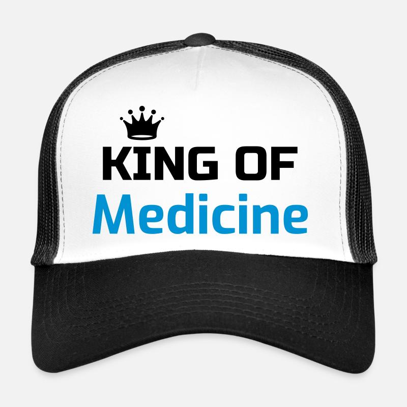 Arzt / Medizin / Ärztin / doctor - Trucker Cap - Weiß/Schwarz