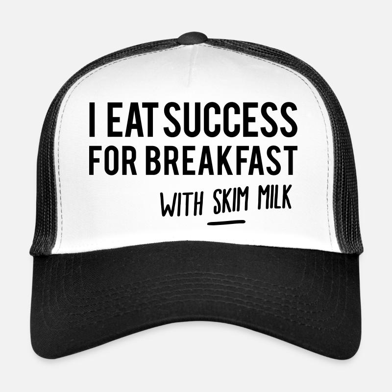 Phrase succès motivation Casquette trucker 