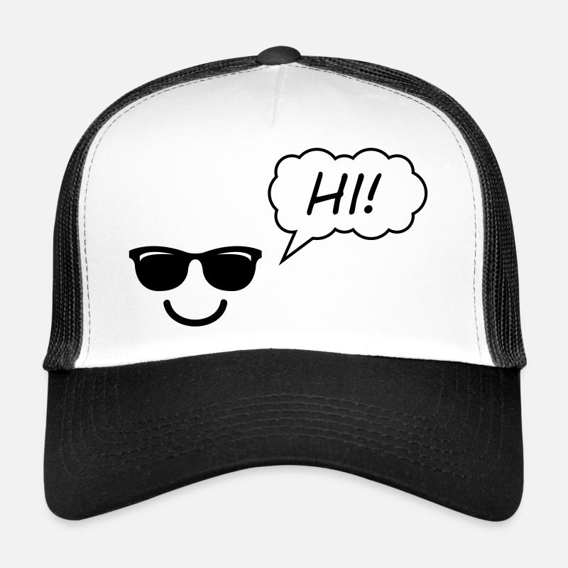 smileface Salut Casquette trucker 
