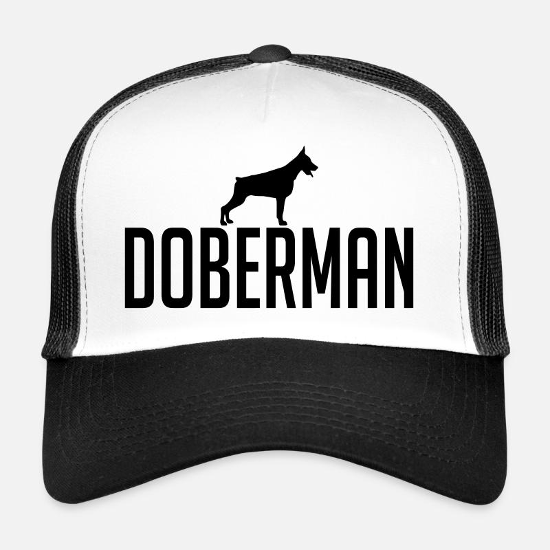DOBERMAN race de chien Doberman chien chien Wilsigns Casquette trucker 