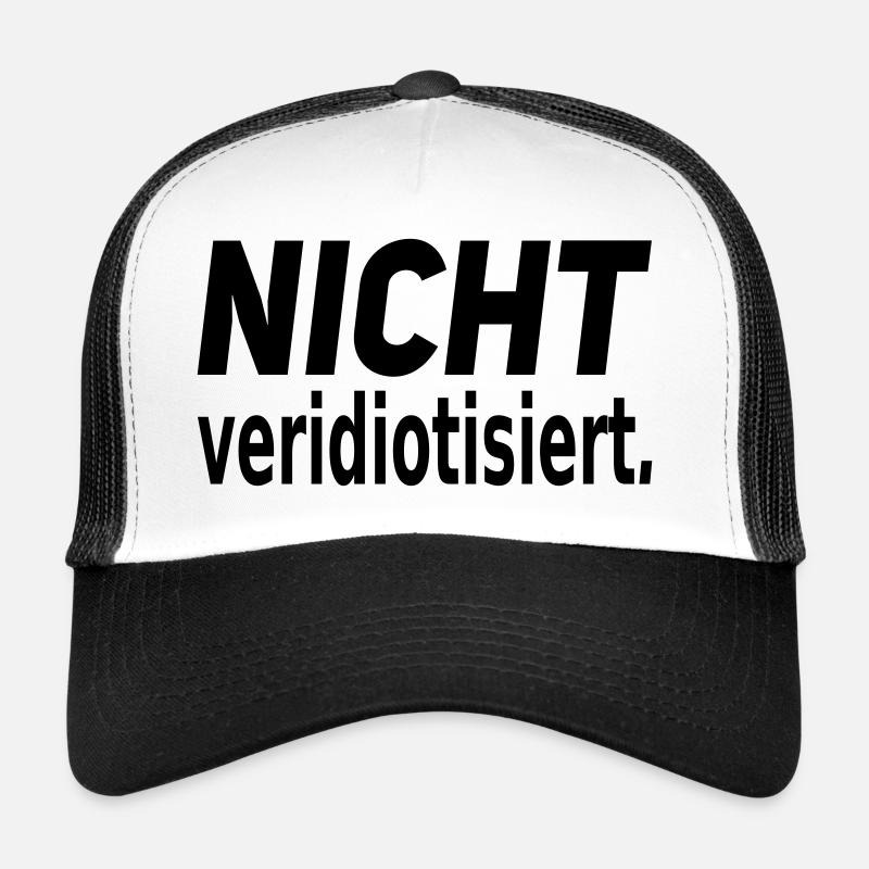 nicht veridiotisiert Trucker Cap