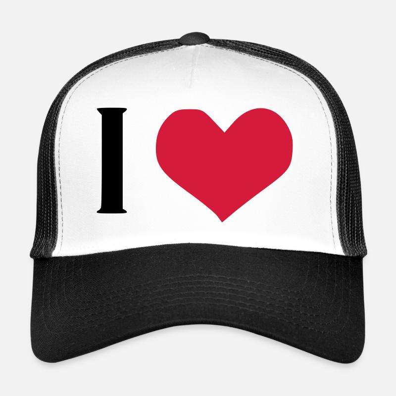 I LOVE Casquette trucker 