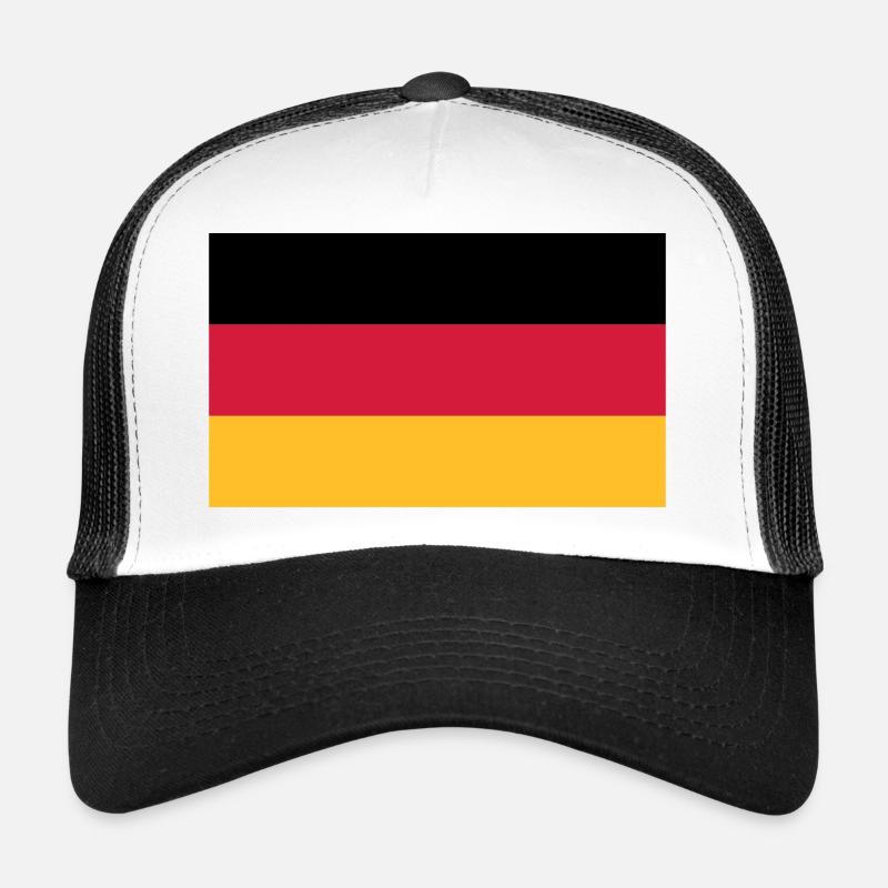 drapeau de l'allemagne Casquette trucker 