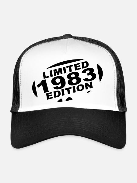 year 1983 limited edition - Trucker Cap - white/black - Front