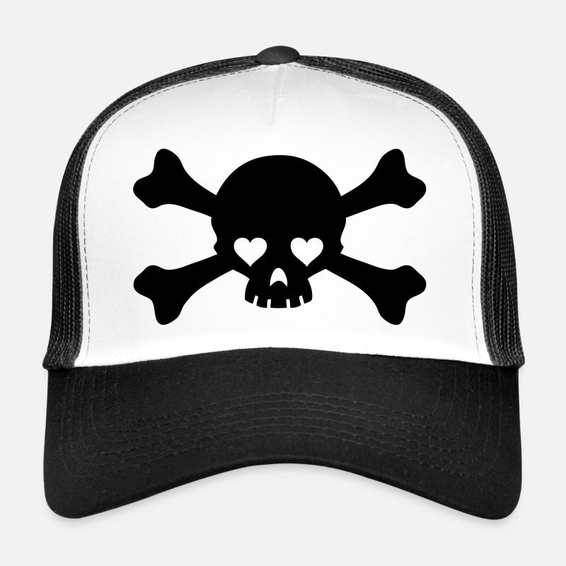 eyes skull Casquette trucker 