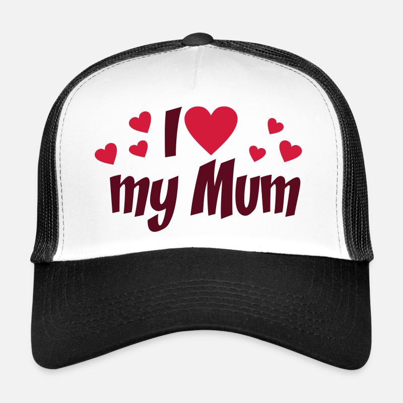 Mama - Trucker Cap - Weiß/Schwarz
