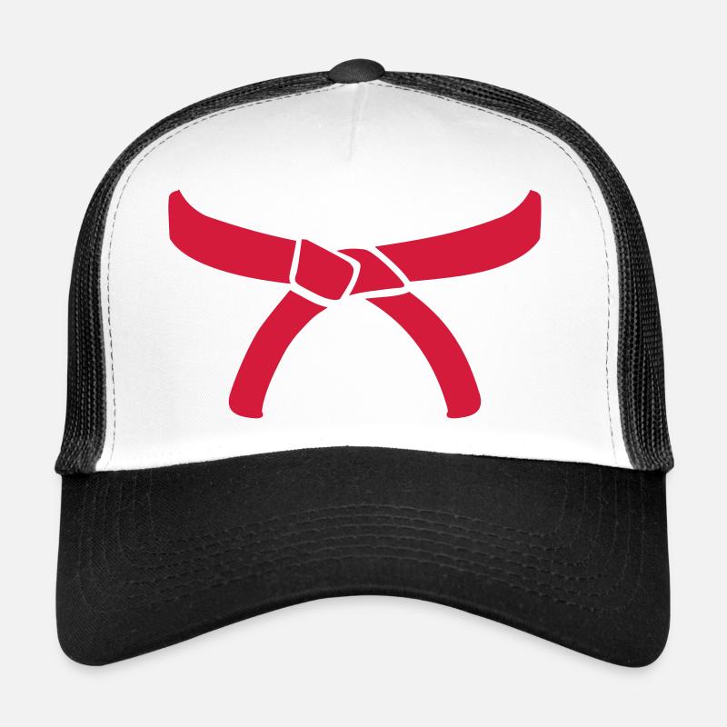 Karate - Trucker Cap - Weiß/Schwarz