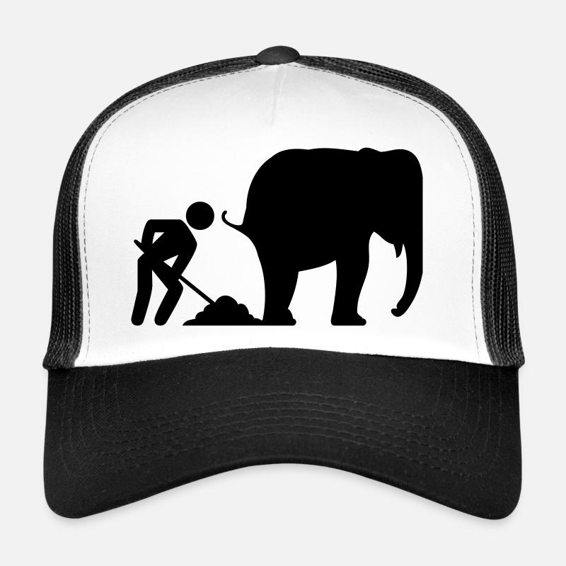 Elephant shit Trucker Cap