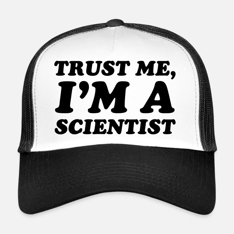 Scientist - Trucker Cap - Weiß/Schwarz