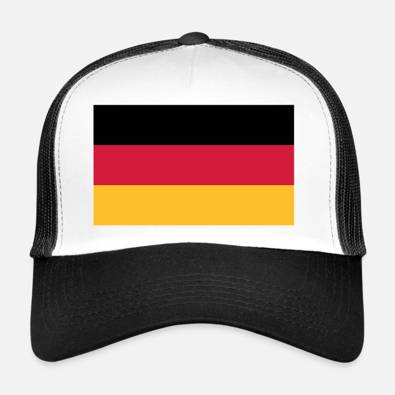 Germany - Trucker Cap - white/black