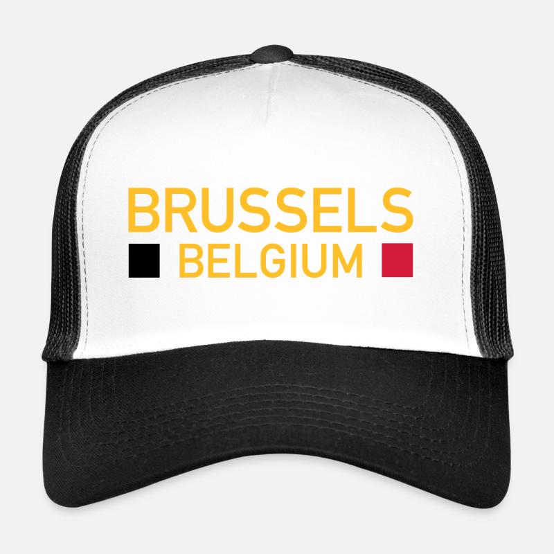 Bruxelles, Belgique (deux places) Casquette trucker 