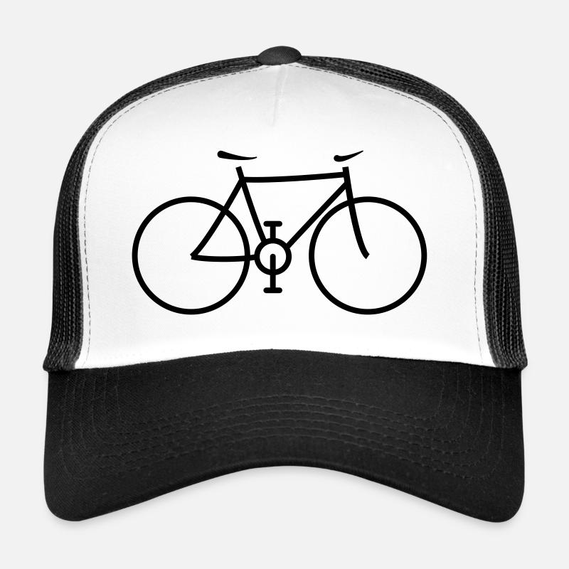 Singlespeed - Trucker Cap - Weiß/Schwarz