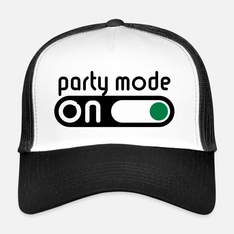 Party Mode On (Fêter / Allumer Interrupteur) Casquette trucker 