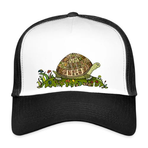 Majestueuse Tortue - Casquette trucker