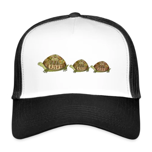 Design Tortue Aquatique - Casquette trucker