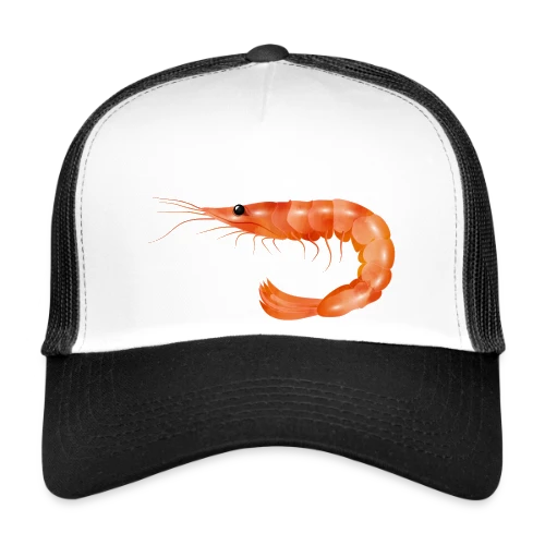 Crevette Rose Scampi Style Croquis - Casquette trucker
