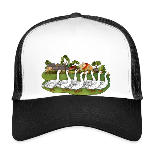 L'Oie Élégante - Casquette trucker