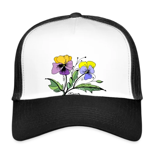 Éclat Floral - Casquette trucker