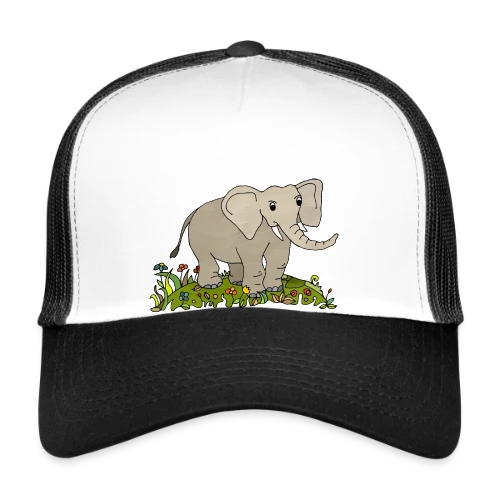L'Éléphant Majestueux - Casquette trucker