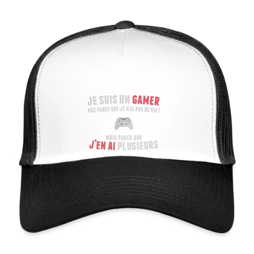 Gamer : Des Vies à Volonté - Casquette trucker