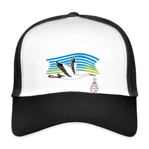 Cigogne Majestueuse - Casquette trucker