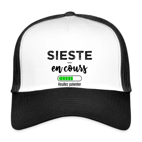 Sieste en cours, ne pas déranger ! - Casquette trucker
