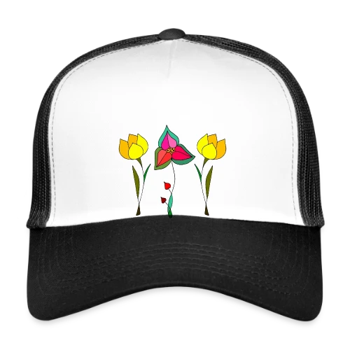 Jardin Fleuri Délicat - Casquette trucker