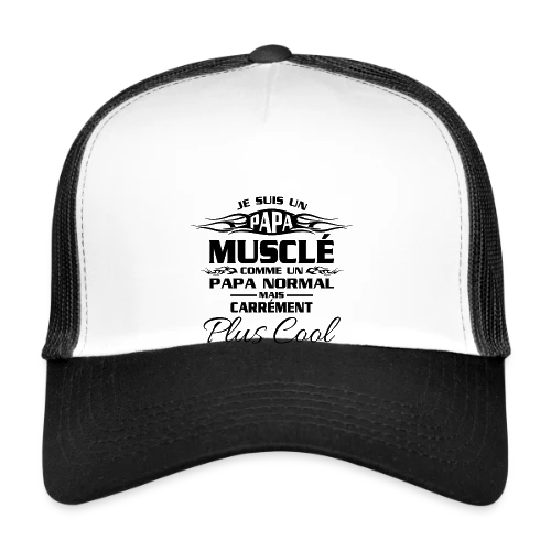 Esprit Musclé & Fitness - Casquette trucker