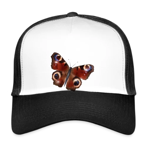 Élégance du Papillon Paon - Casquette trucker
