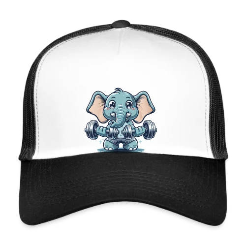 L'Éléphant Sportif Rigolo - Casquette trucker