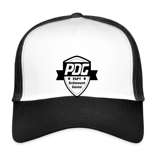 Papy PDG : Le Boss de la Famille - Casquette trucker