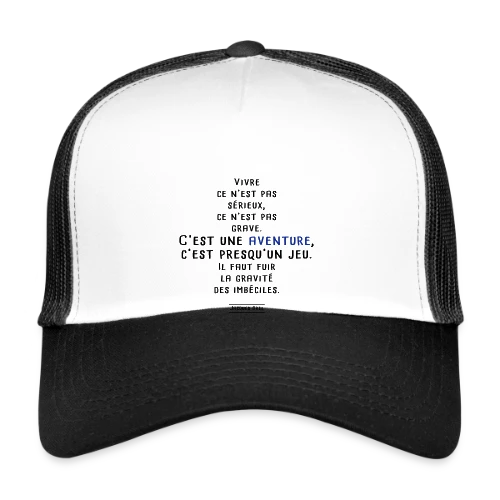 Jacques Brel: Le Grand Poète - Casquette trucker