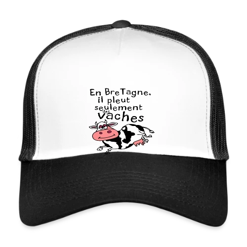 Bretagne Pluie Vaches - Casquette trucker