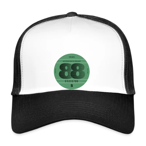 T-shirt "France 1988" | Automobile Rétro Vintage - Casquette trucker