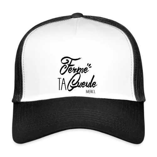 T-shirt Humour : Chut ! Message Subtil - Casquette trucker