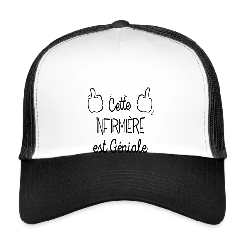 Infirmière en Or : Le T-shirt des Héroïnes du Quotidien - Casquette trucker