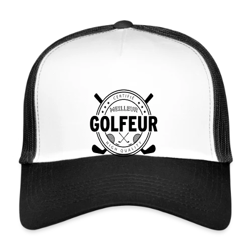 T-shirt Le Super Golfeur - Cadeau Idéal Passion Golf - Casquette trucker