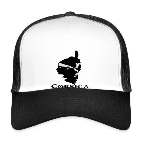 Carte Corse Tête de Maure - Casquette trucker