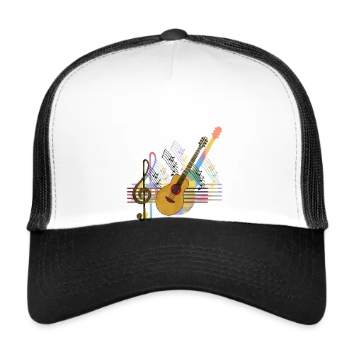 Passion Guitare - Casquette trucker