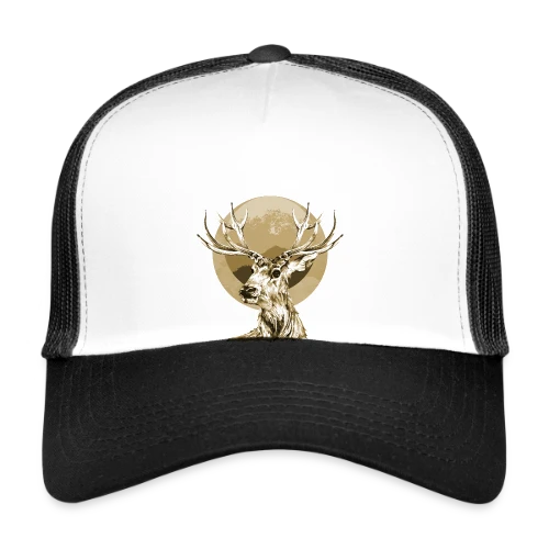 Cerf Majestueux - Casquette trucker