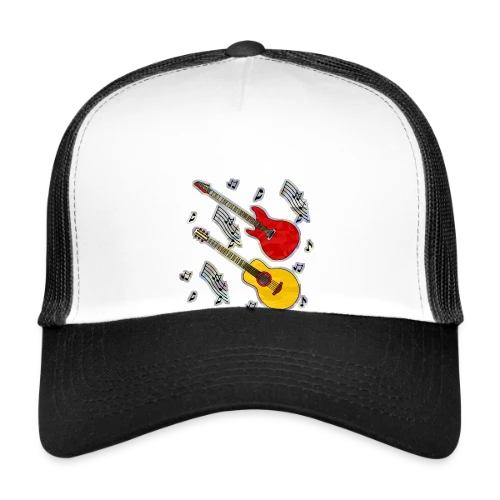 Mélodie Guitare Vintage - Casquette trucker