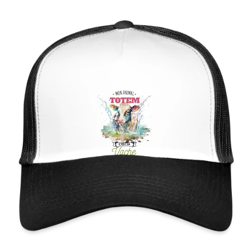 Ma Vache, Mon Animal Totem Humour - Casquette trucker