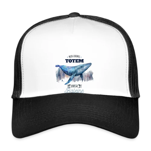 La Baleine, Mon Animal Totem - Casquette trucker