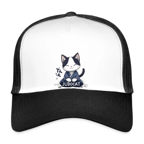 JUDOCAT: Le chat manga judoka - Casquette trucker