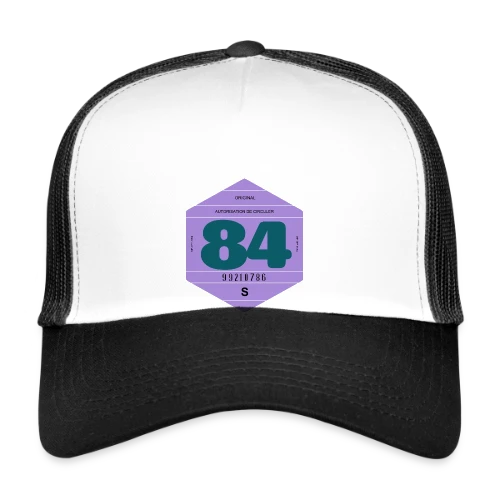 T-shirt Vignette Automobile 1984 Rétro France - Casquette trucker
