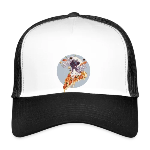 La Grande Vague de Pizza Kanagawa - Casquette trucker