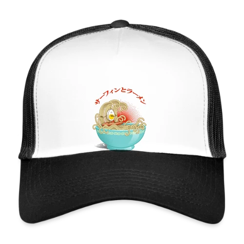 Surf & Ramens : L'?uf glisse dans le bol - Casquette trucker