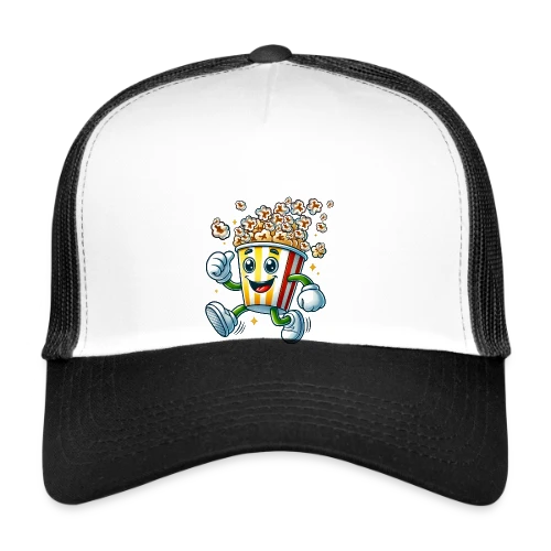 T-shirt Popcorn Comique : La Star de Vos Soirées Ciné - Casquette trucker