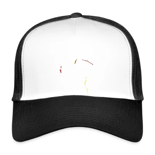 Silhouette Cavalière Abstraite - Casquette trucker