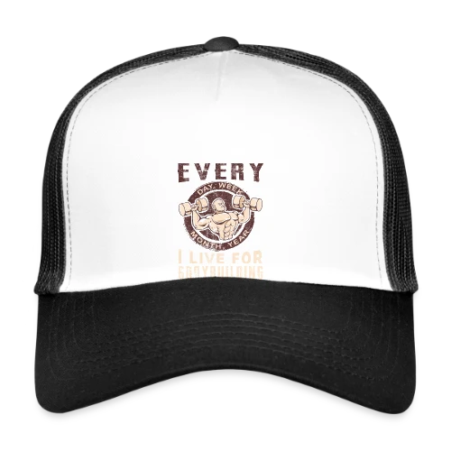 T-Shirt Bodybuilding: La Passion de la Musculation - Casquette trucker